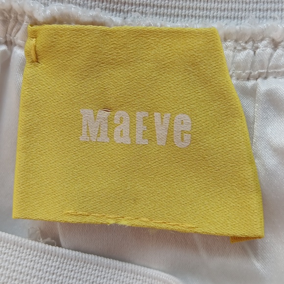 Anthropologie Maeve white lace lawn party skirt - Picture 4 of 6